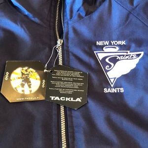 Men Tackla Hockey XXL blue coat.  Attention New York Islander fans! NY Saints